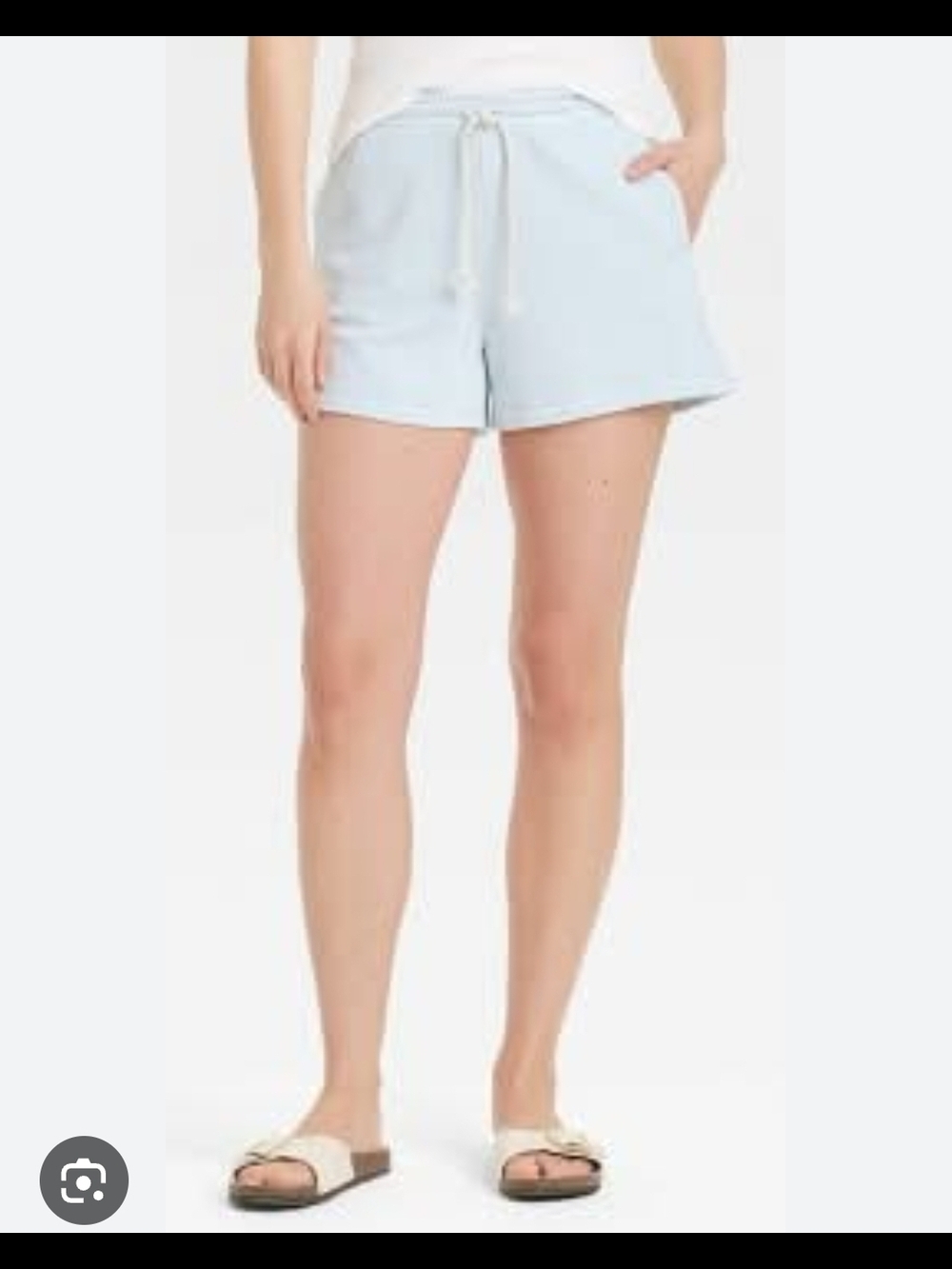 Universal Thread Light Blue Drawstring Athletic Shorts
